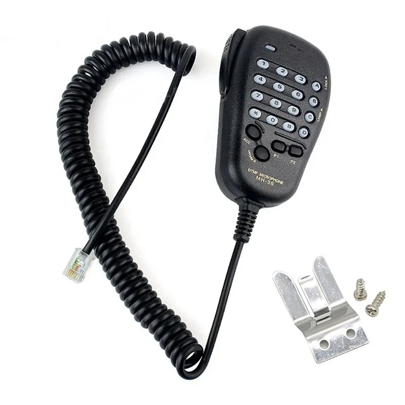 MH-36B6J 6-Pin DTMF Microphone For Yaesu FT-2600M FT-3000M FT-8000R FT-8100R Radios