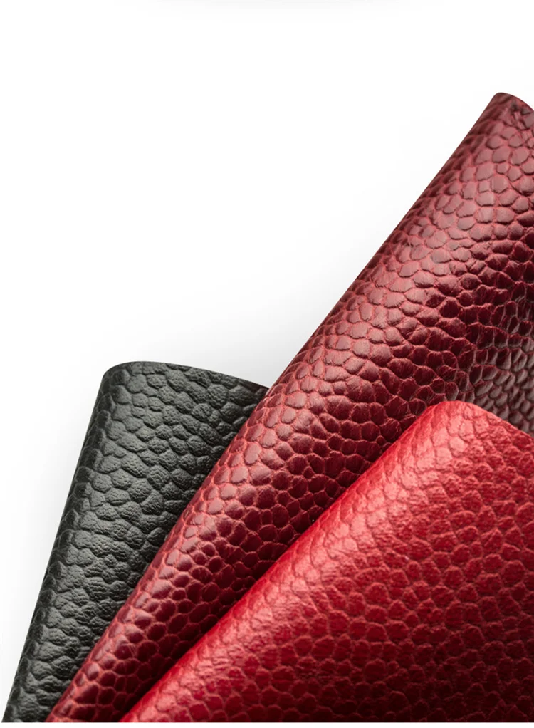 QIALINO Classic Litchi Texture Calf Skin Genuine Leather Coated Plastic Thin Cover Accessory for iPhone X/ XS 5.8 inch - Red-Cellmalls