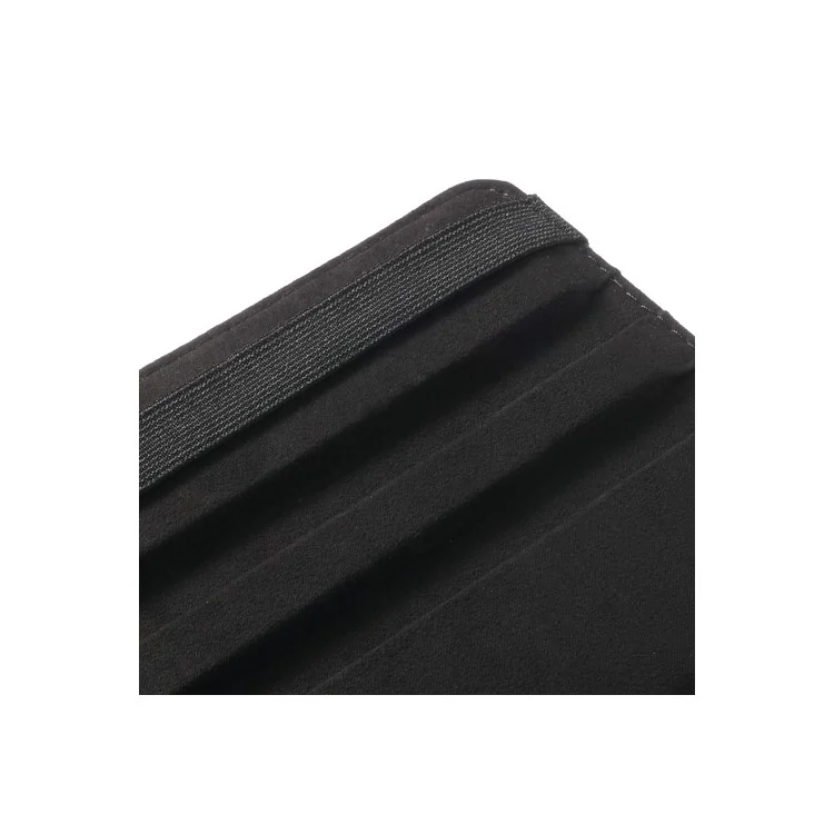 360 Rotary Stand for iPad mini / iPad mini 2 Smart Lychee Leather Case - Black-Cellmalls