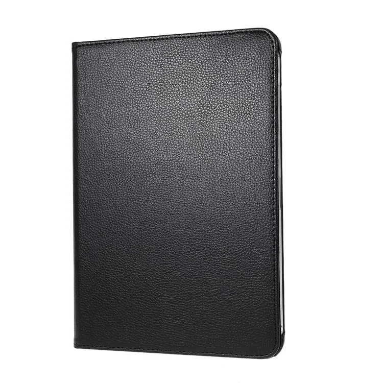 Litchi Skin Stand Cover for iPad Air 11 (2025) / (2024) / Air (2020) (2022) / Pro 11 (2022) (2021) (2020) (2018)  - Black-Cellmalls