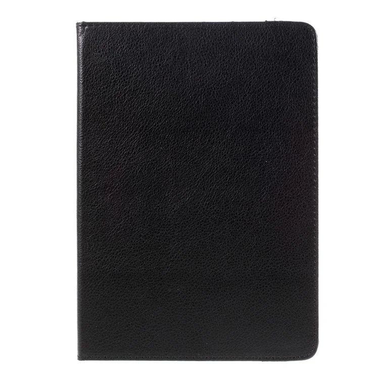 360-degree Rotary Stand Litchi Leather Cover for iPad Pro 9.7 inch - Black-Cellmalls