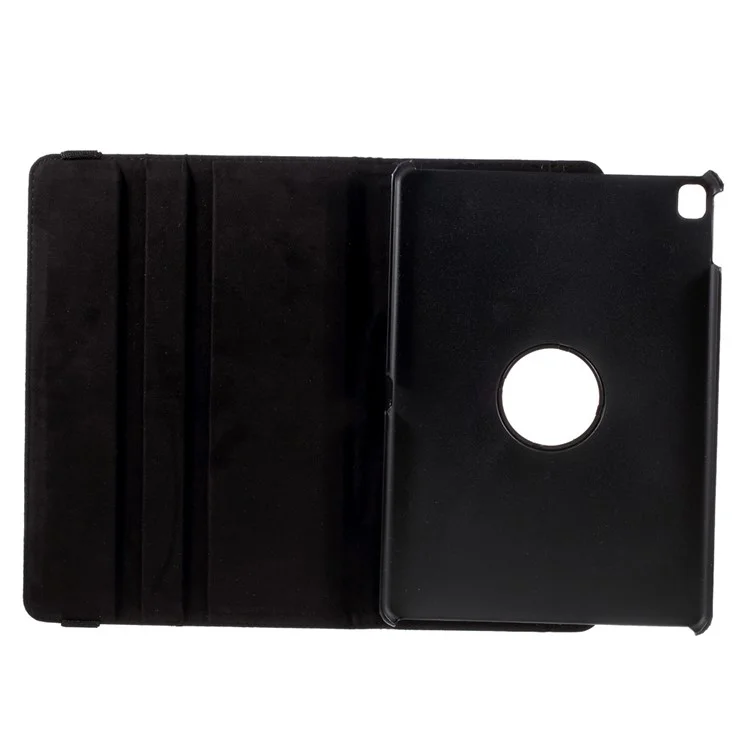 360-degree Rotary Stand Litchi Leather Cover for iPad Pro 9.7 inch - Black-Cellmalls