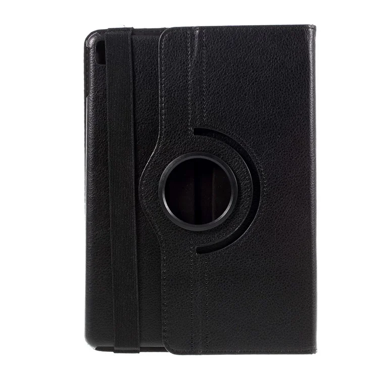 360-degree Rotary Stand Litchi Leather Cover for iPad Pro 9.7 inch - Black-Cellmalls