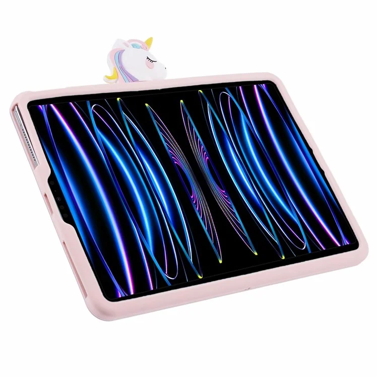 For iPad Air 11 (2025) / (2024) / Air (2020) / (2022) / Pro 11 (2024) / (2020) / (2021) / (2022) Kickstand Case Horse Anti-Drop Tablet Cover-Cellmalls