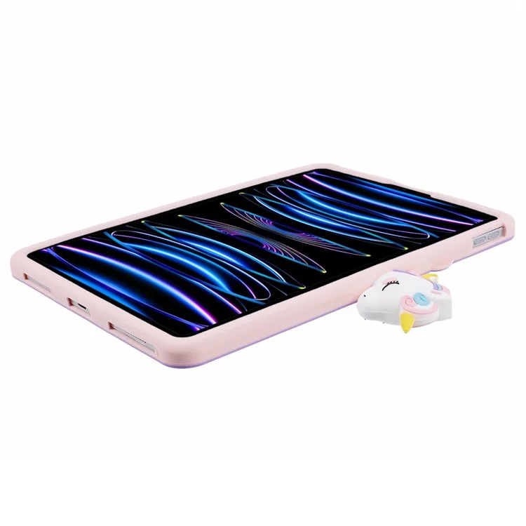 For iPad Air 11 (2025) / (2024) / Air (2020) / (2022) / Pro 11 (2024) / (2020) / (2021) / (2022) Kickstand Case Horse Anti-Drop Tablet Cover-Cellmalls