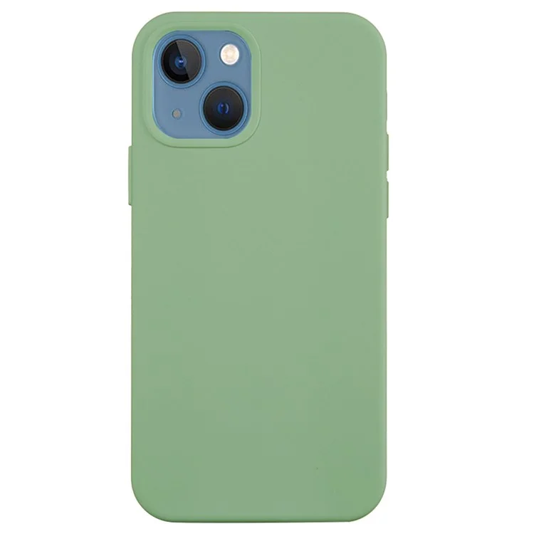 For iPhone 14 Plus 6.7 inch Shockproof Back Cover Wear-resistant Drop Protection Phone Case - Mint Green-Cellmalls