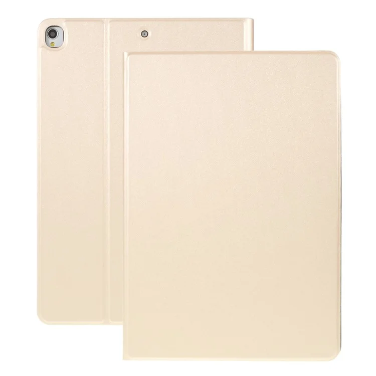PU Leather Folio Protective Tablet Cover for iPad 10.2 (2021) / (2020) / (2019) / Air 10.5 inch (2019) / iPad Pro 10.5-inch (2017) - Gold-Cellmalls