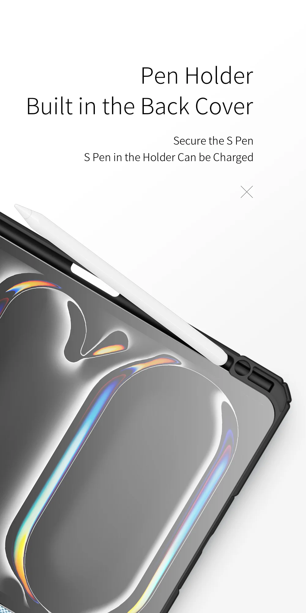 DUX DUCIS TOBY Series For iPad Pro 11 (2024) Case PU Leather Business Tri-fold Stand Tablet Cover with Pen Holder - Black-Cellmalls