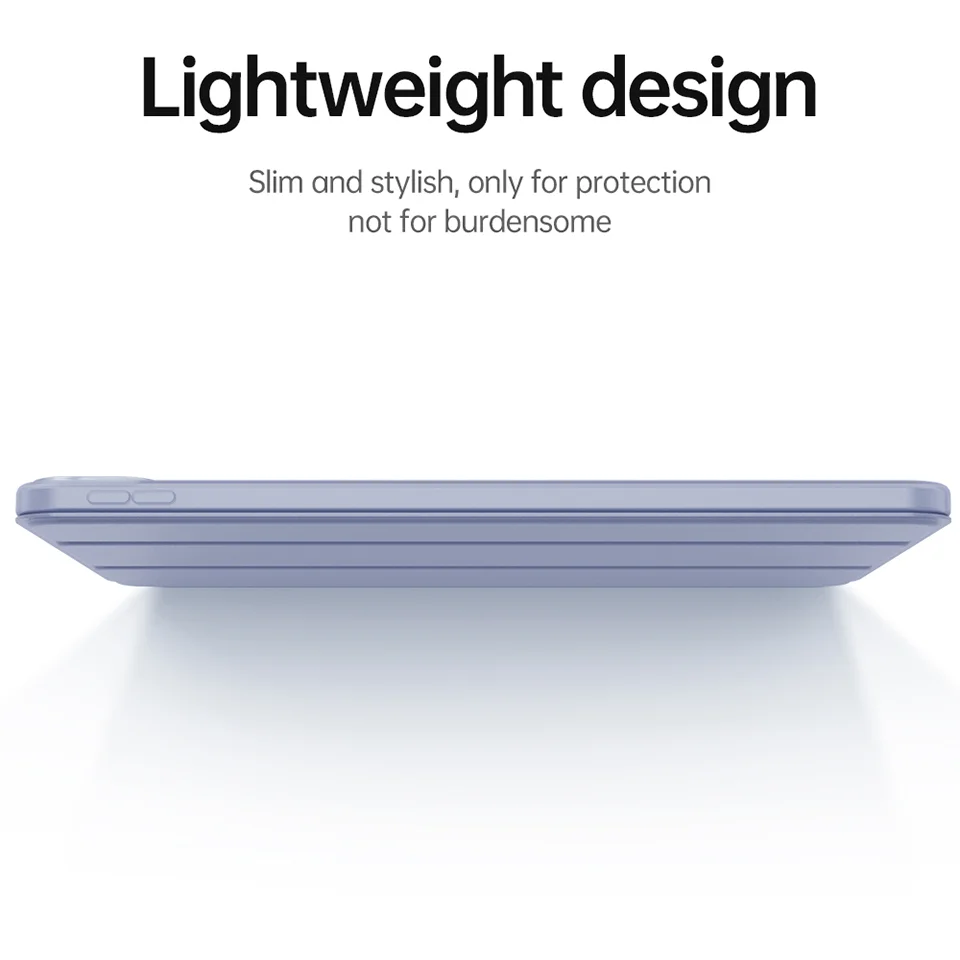 For iPad (2025) / 10.9 (2022) Trifold Stand Tablet Case Auto Wake / Sleep PU Leather Soft TPU Magnetic Shockproof Cover - Green-Cellmalls