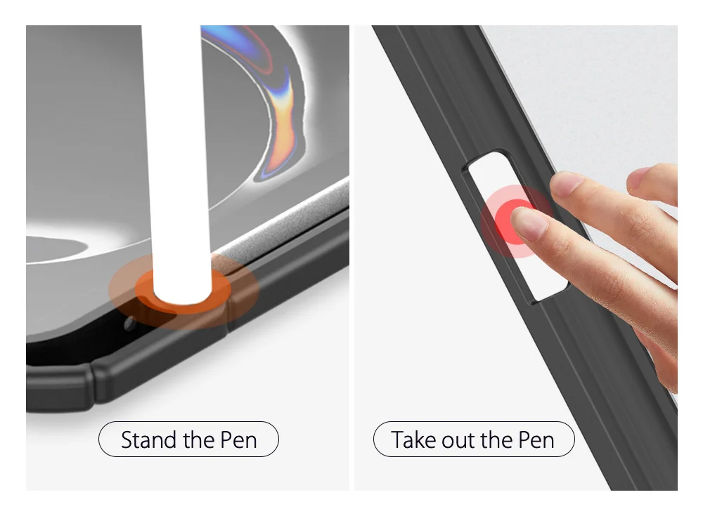 DUX DUCIS TOBY Series For iPad Pro 11 (2024) Case PU Leather Business Tri-fold Stand Tablet Cover with Pen Holder - Black-Cellmalls