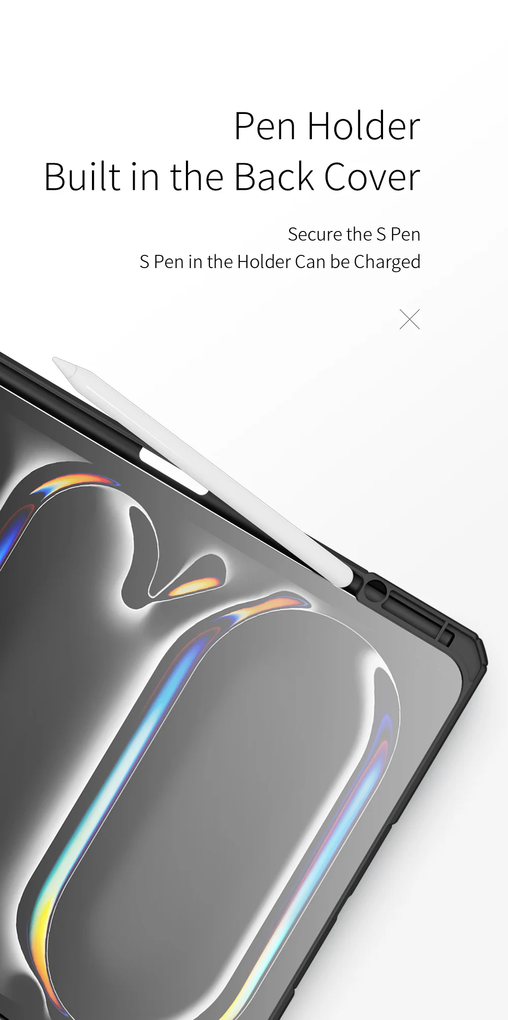 DUX DUCIS TOBY Series For iPad Pro 13 (2024) Case Auto Wake / Sleep PU Leather Tri-fold Stand Tablet Cover - Black-Cellmalls