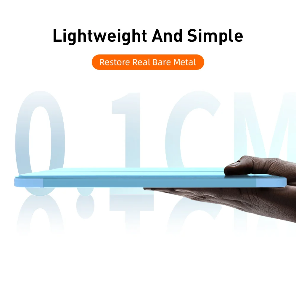 Tri-Fold Stand Design Drop-Resistant PU Leather Cover Inner TPU Tablet Case Shell for iPad mini (2024) / mini (2021) - Black-Cellmalls