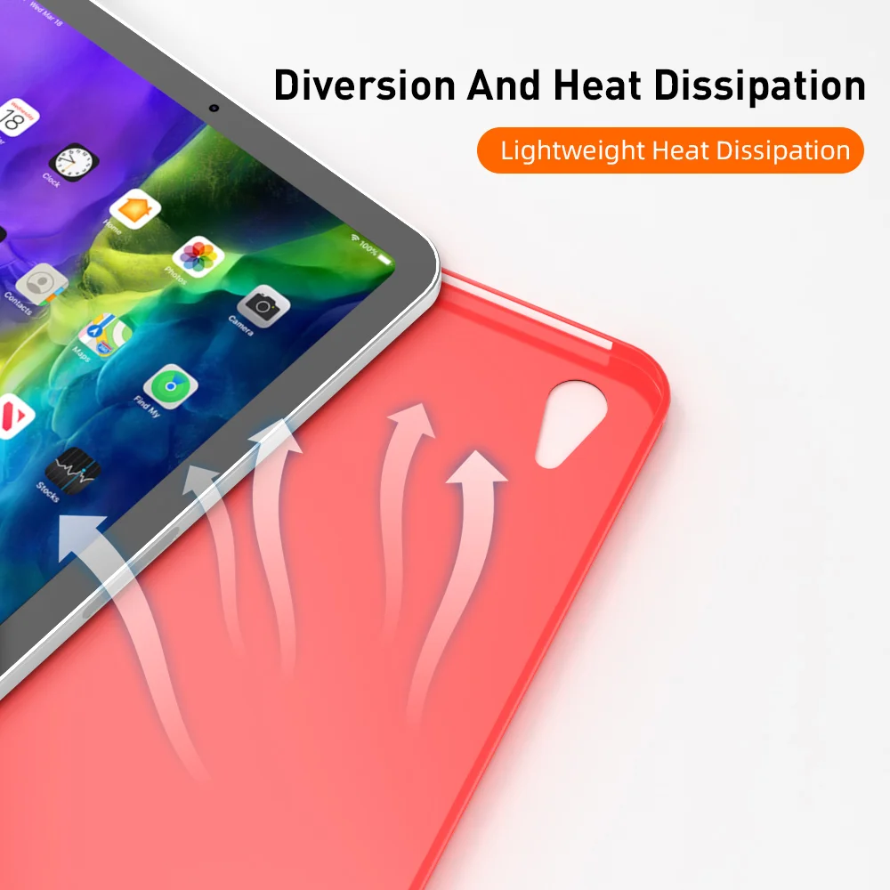 Tri-Fold Stand Design Drop-Resistant PU Leather Cover Inner TPU Tablet Case Shell for iPad mini (2024) / mini (2021) - Black-Cellmalls