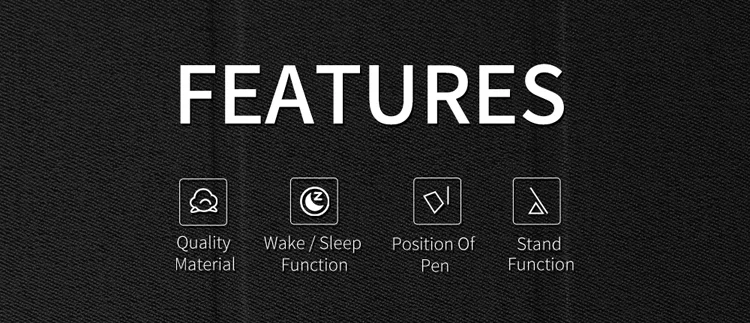 DUX DUCIS DOMO Series Tri-fold Stand PU Leather Smart Auto Wake/Sleep Cover with Pen Groove for iPad 9.7-inch (2018) / (2017) - Black-Cellmalls