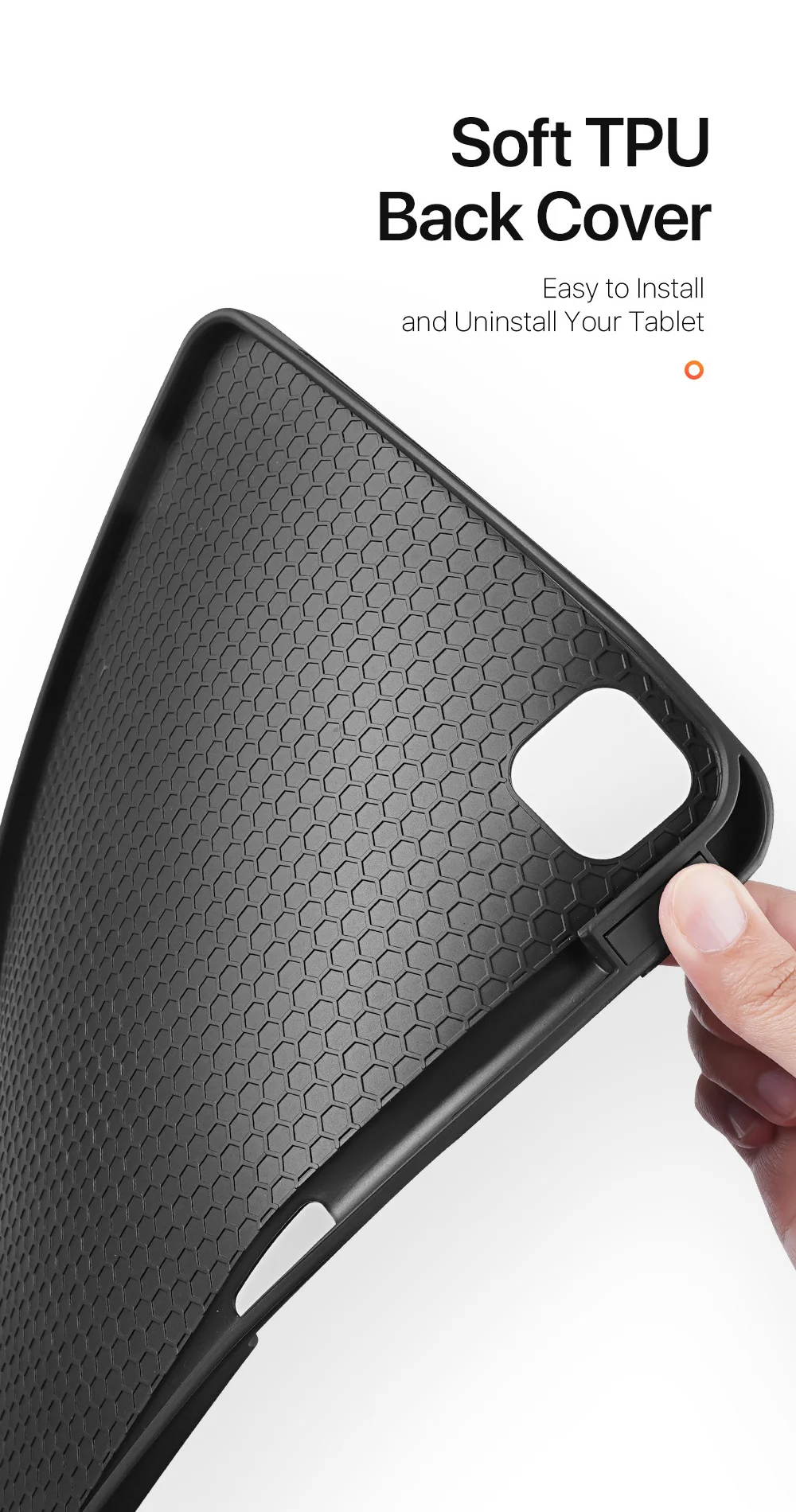 DUX DUCIS Domo Series for iPad Pro 13 (2024) Case Tri-fold Stand Auto Sleep / Wake Folio Leather Tablet Cover - Black-Cellmalls