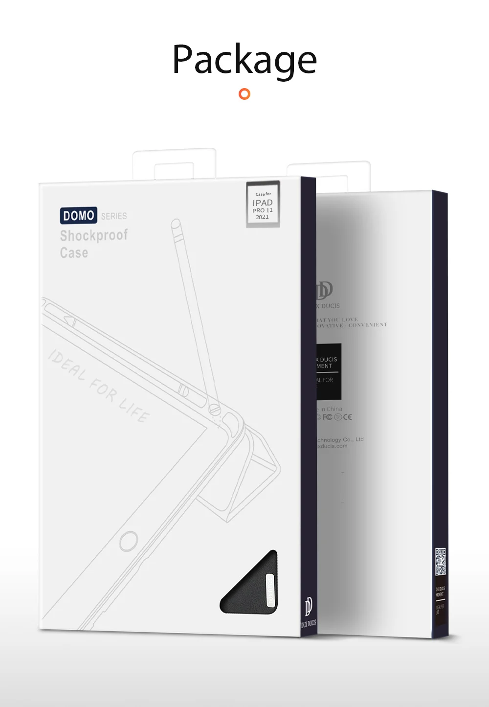 DUX DUCIS Tri-fold Stand Design Business Style Tablet Protective Case with Pen Slot for iPad Pro 11-inch (2022) / (2021) / (2020) - Pink-Cellmalls