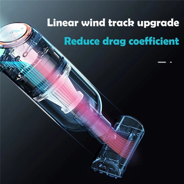 SUITU ST-8000 Dust Collect Cleaning Tool Handheld Cordless Wet and Dry 4500Pa Powerful Suction Vacuum Cleaner - Black-Cellmalls