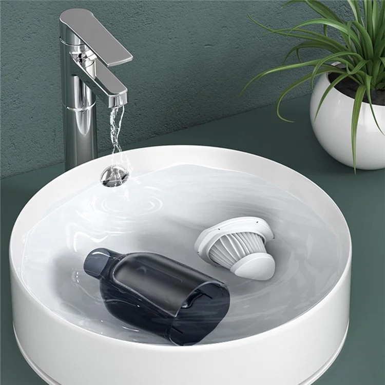 SUITU ST-8000 Dust Collect Cleaning Tool Handheld Cordless Wet and Dry 4500Pa Powerful Suction Vacuum Cleaner - Black-Cellmalls