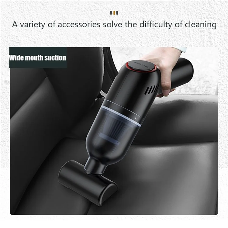 SUITU ST-8000 Dust Collect Cleaning Tool Handheld Cordless Wet and Dry 4500Pa Powerful Suction Vacuum Cleaner - Green-Cellmalls