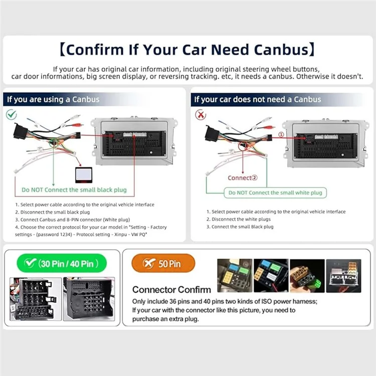 RH5013C 7 Inch Touch Screen Android 13 Car Stereo Radio Android Auto CarPlay Multimedia Player, 2+32GB-Cellmalls