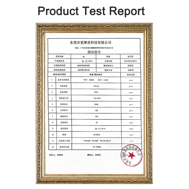 EJEAS Q7 800m Motorcycle Helmet Bluetooth-Compatible Intercom CVC Noise Canceling 7-Rider Walkie and Talkie-Cellmalls
