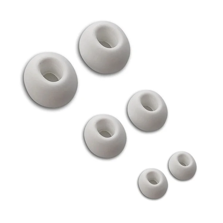 CP189 3 Pairs for AirPods Pro/Pro 2 Replacement Earbuds Tips S/M/L Soft Silicone Earphone Caps - White-Cellmalls