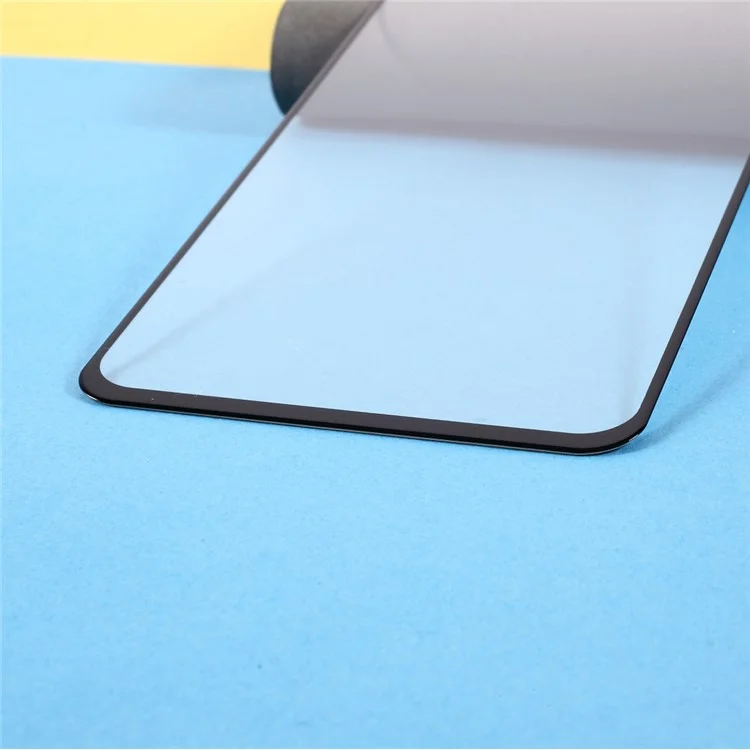 [Full Coverage] Silk Printing [Full Glue] Tempered Glass Screen Protector for Samsung Galaxy A02s (164.2x75.9x9.1mm)-Cellmalls