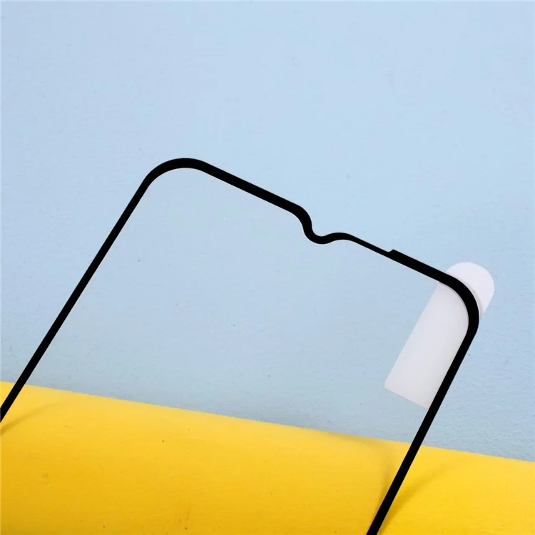 Silk Printing Tempered Glass Screen Protector [Full Coverage] [Full Glue] for Samsung Galaxy A02s (166.5x75.9x9.2mm)-Cellmalls