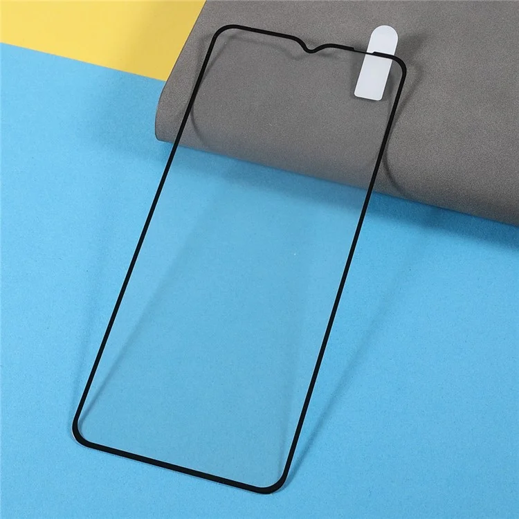 Full Protection Full Glue HD Scratch-Resistant Silk Printing Tempered Glass Film for Samsung Galaxy A03s (164.2 x 75.9 x 9.1mm)-Cellmalls