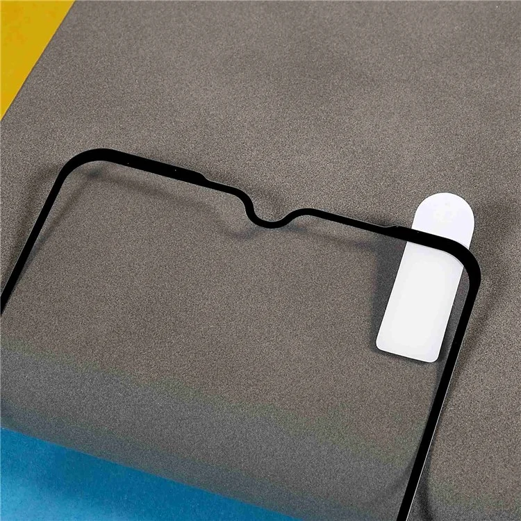 For Samsung Galaxy A04 4G (164.4 x 76.3 x 9.1 mm) / A04s 4G (164.7 x 76.7 x 9.1 mm) Full Glue Silk Printing Tempered Glass Film Full Cover Anti-abrasion Screen Protector-Cellmalls