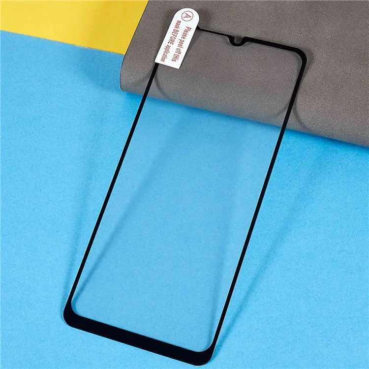 For Samsung Galaxy A13 4G Full Covering Anti-dust Full Glue Phone Screen Protector Silk Printing Tempered Glass Film-Cellmalls