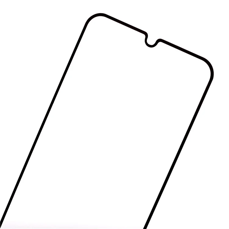 For Samsung Galaxy A15 4G Silk Printing Tempered Glass Film Full Glue Full Screen Protector-Cellmalls