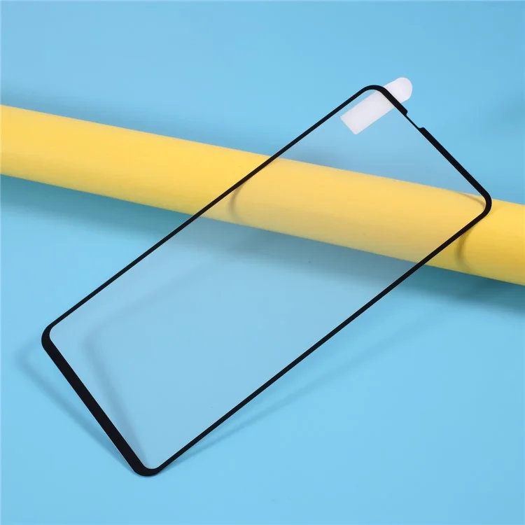 Silk Print Full Size Full Glue Tempered Glass Screen Protector for Samsung Galaxy A21s-Cellmalls