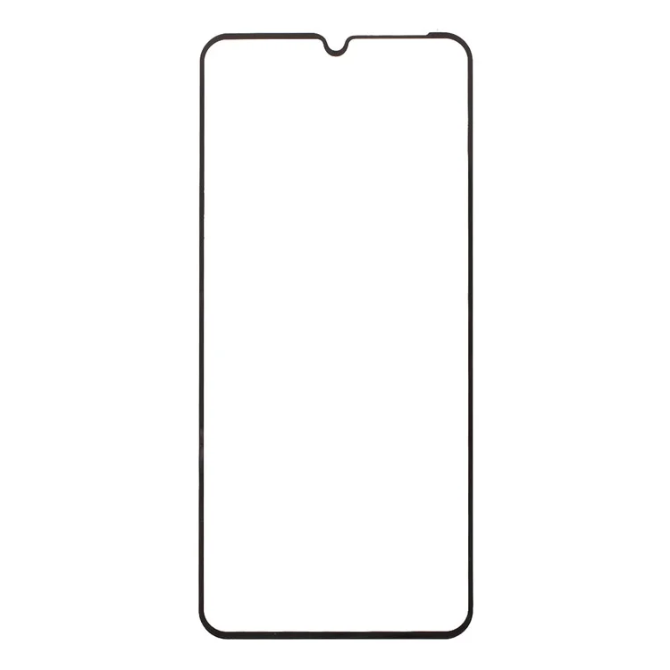 Complete Covering Silk Printing Tempered Glass Screen Protector Film [Full Glue] for Samsung Galaxy A22 4G (EU Version)-Cellmalls