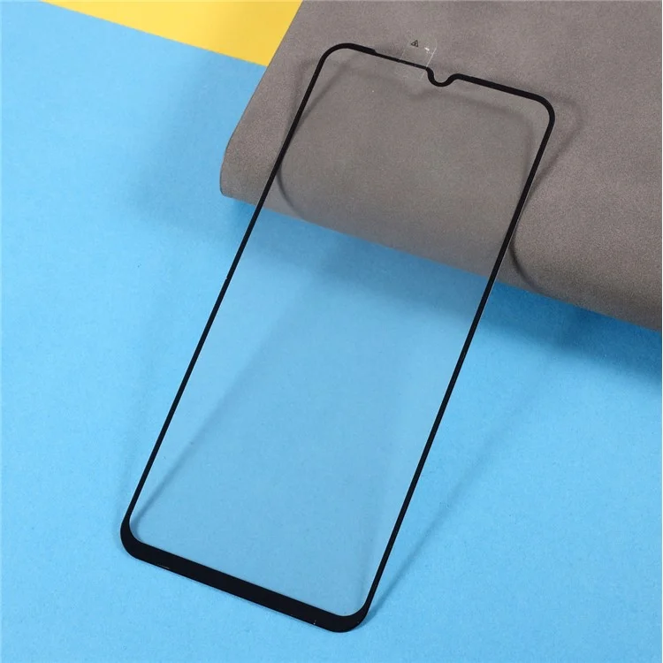Silk Printing Tempered Glass Protective Film Shield Guard (Full Glue) for Samsung Galaxy A22 5G (EU Version)-Cellmalls