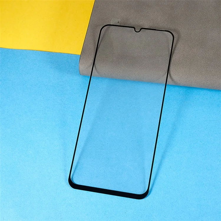 Tempered Glass Film for Samsung Galaxy A24 4G (162.1 x 77.6 x 8.3mm) , Silk Printing Ultra Clear Full Screen Cover Protector (Full Glue)-Cellmalls