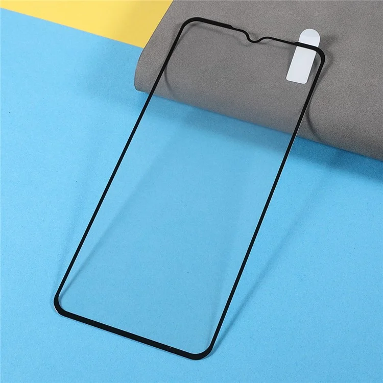 HD Full Screen Full Glue Sensitive Touch Silk Printing Tempered Glass Screen Protector for Samsung Galaxy A12 Nacho-Cellmalls