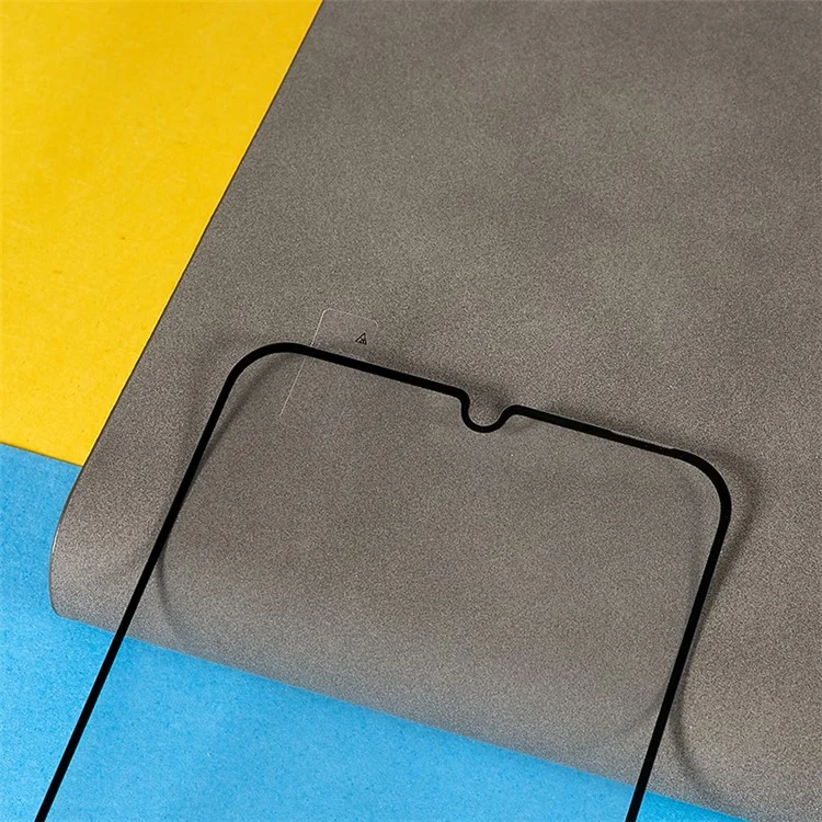 Tempered Glass Film for Samsung Galaxy A24 4G (162.1 x 77.6 x 8.3mm) , Silk Printing Ultra Clear Full Screen Cover Protector (Full Glue)-Cellmalls