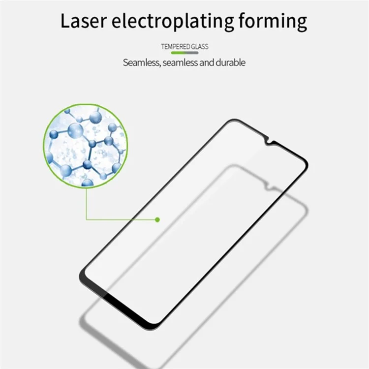 For Samsung Galaxy A25 5G (Global) (161.0 x 76.5 x 8.3mm) Silk Printing Tempered Glass Full Glue Phone Full Screen Protector-Cellmalls