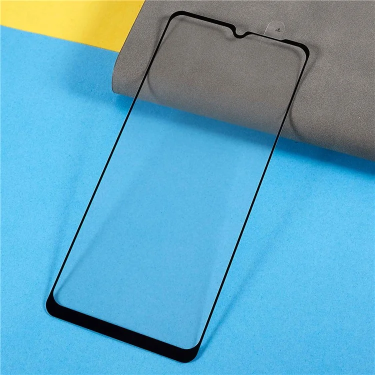 Full Glue Ultra Clear Silk Printing Tempered Glass Film for Samsung Galaxy A23 4G / 5G (Global Version), High Definition Full Screen Protector Film-Cellmalls