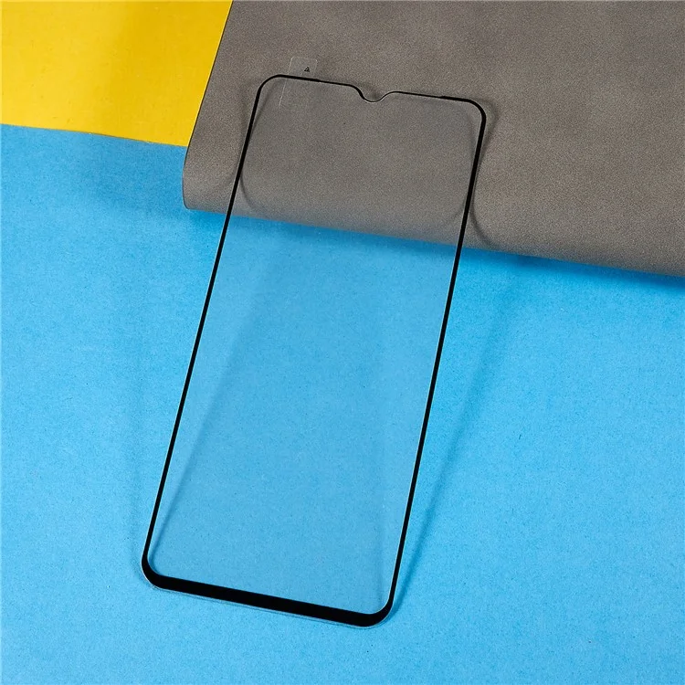 Tempered Glass Film for Samsung Galaxy A34 5G, Silk Printing Anti-explosion HD Clear Full Screen Protector (Full Glue)-Cellmalls