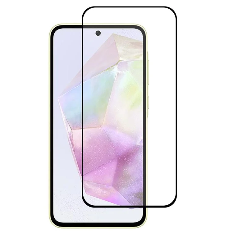 For Samsung Galaxy A36 5G / A56 5G Screen Protector Silk Printing Full Glue Tempered Glass Screen Film-Cellmalls