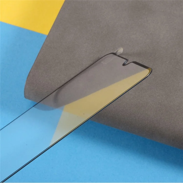 Complete Covering Silk Printing Tempered Glass Screen Protector Film [Full Glue] for Samsung Galaxy A22 4G (EU Version)-Cellmalls