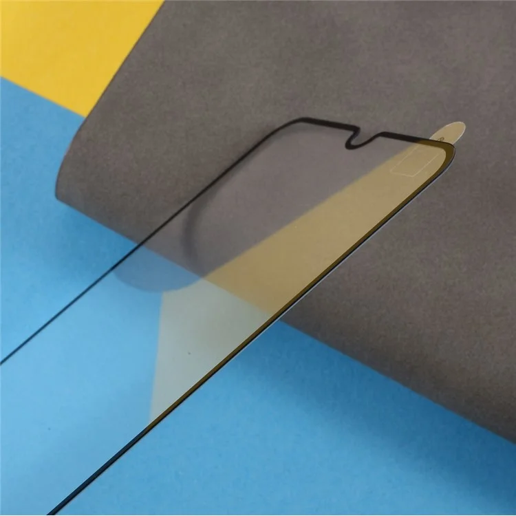Shatter-proof Full Screen Coverage Silk Printing Tempered Glass Full Glue Protector for Samsung Galaxy A40s-Cellmalls