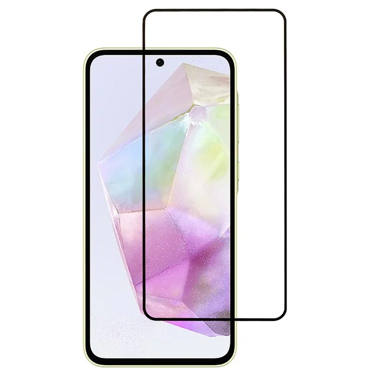 For Samsung Galaxy A36 5G / A56 5G Screen Protector Silk Printing Full Glue Tempered Glass Screen Film-Cellmalls