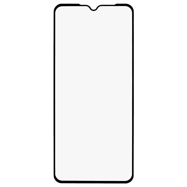 For Samsung Galaxy M13 4G Silk Printing Anti-explosion Tempered Glass Screen Protector Full Glue Anti-scratch Full Cover Screen Film-Cellmalls