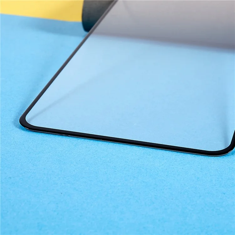 For Samsung Galaxy M13 4G Silk Printing Anti-explosion Tempered Glass Screen Protector Full Glue Anti-scratch Full Cover Screen Film-Cellmalls