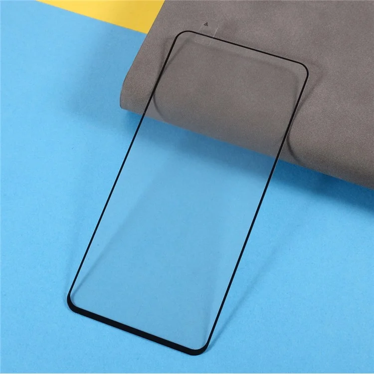 Silk Printing Tempered Glass Anti-Burst Full Screen Coverage Protector Full Glue for Samsung Galaxy S21 FE-Cellmalls