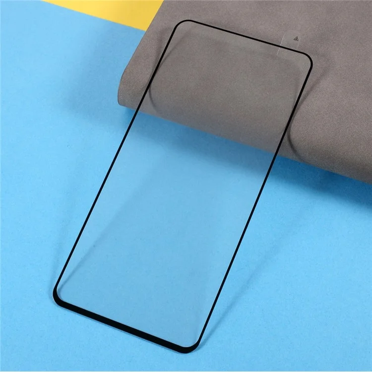 Silk Printing Tempered Glass Anti-Burst Full Screen Coverage Protector Full Glue for Samsung Galaxy S21 FE-Cellmalls