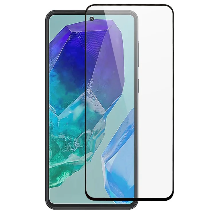 For Samsung Galaxy M55 5G / C55 5G / F55 5G Screen Protector Tempered Glass Full Glue Silk Printing Screen Film-Cellmalls